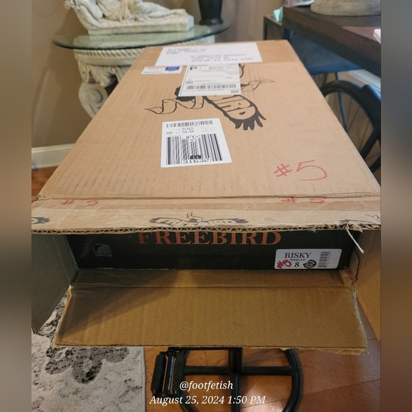 FREEBIRD Risky Boots Wheat Strap Buckle Leather Distressed Handmade Designer #5 - Picture 17 of 17